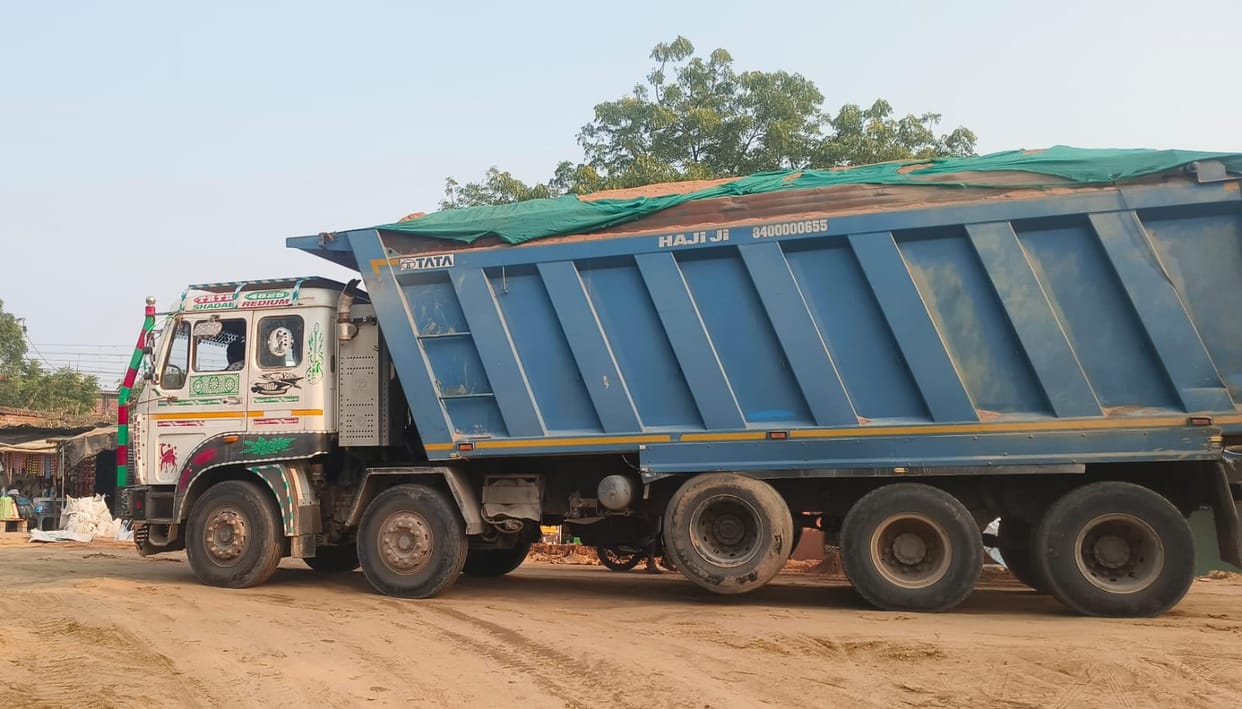 Contract for passing overloaded trucks arises in the districts of Bundelkhand