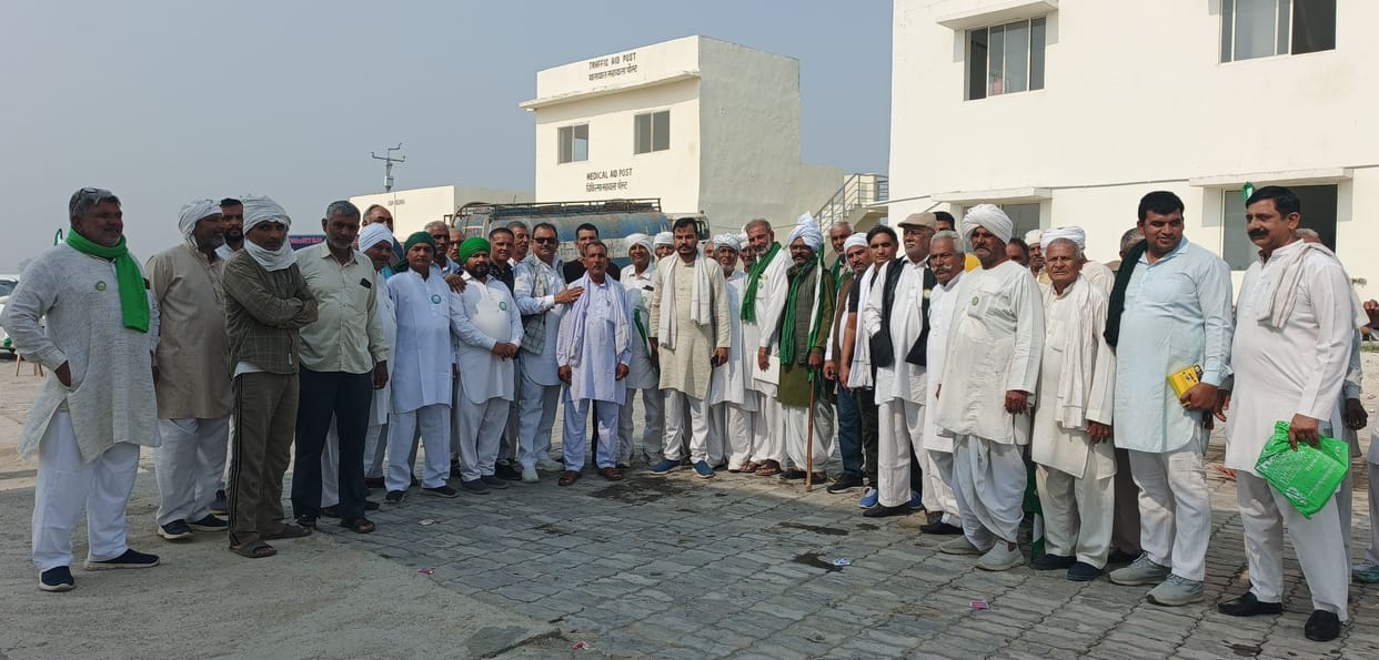 Vehicles carrying farmer union flags will not be stopped at Mohana toll.