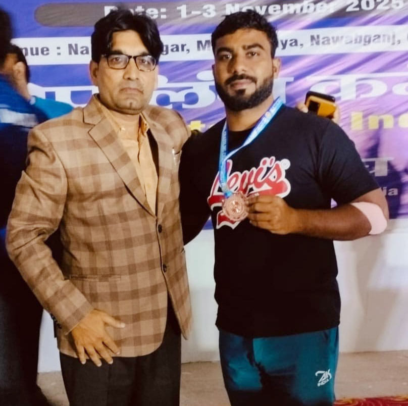 Mohit Bhatia won bronze in the competition held in Uttar Pradesh