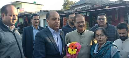 Former Chief Minister Jairam was welcomed in Jangal