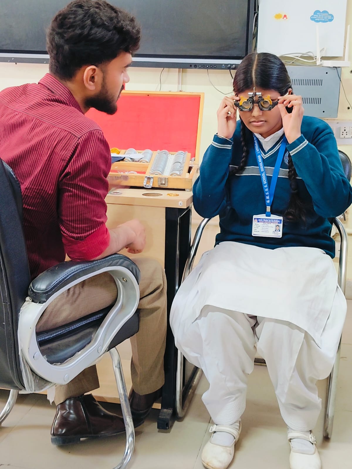 The health of 14,000 children will be checked by setting up camps in schools; the department has formed teams.