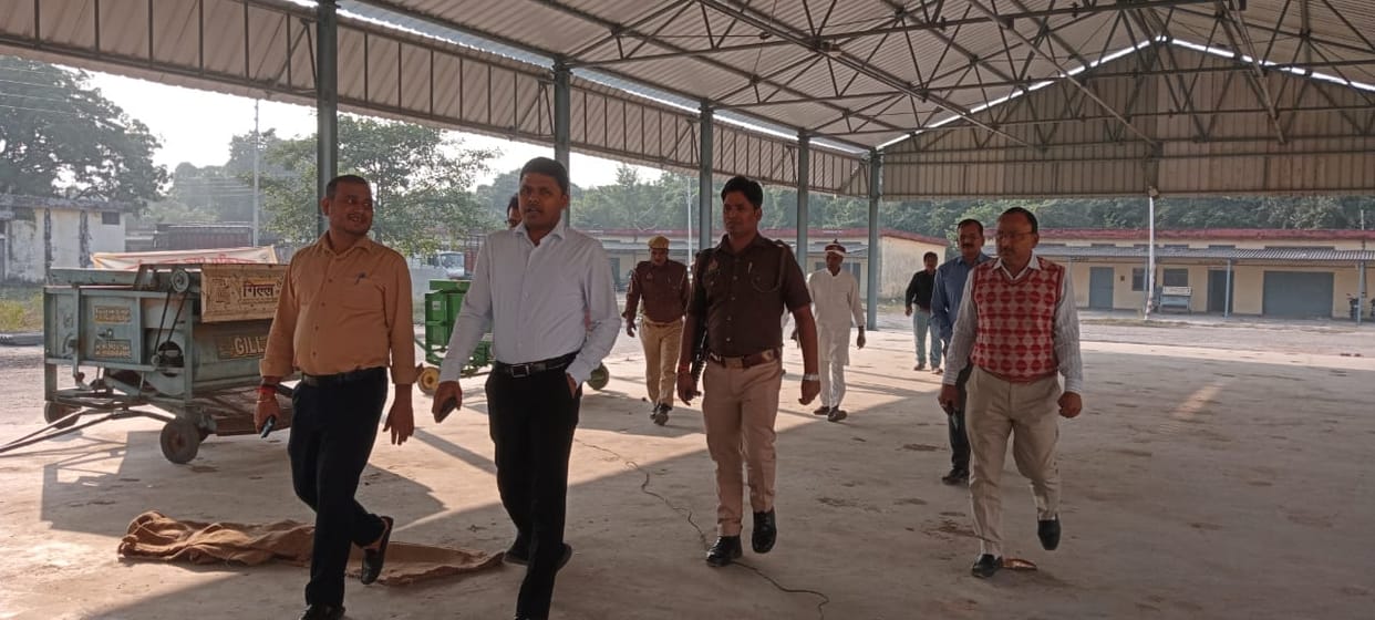 Galla Mandi yard vacated...vegetable and fruit market shifted to old site