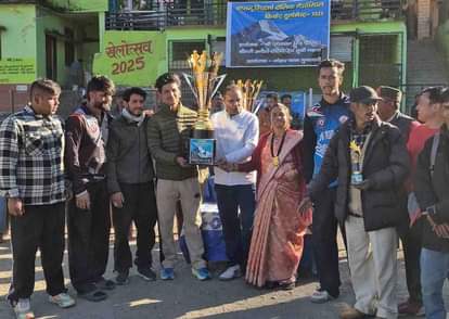 Gangolihat won the match by 55 runs and captured the trophy.