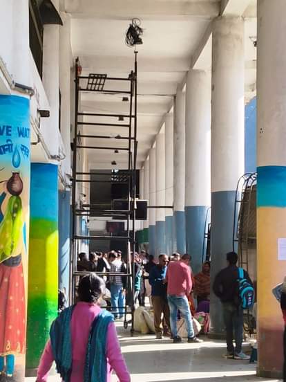 The new bus stand premises will be cleared of darkness