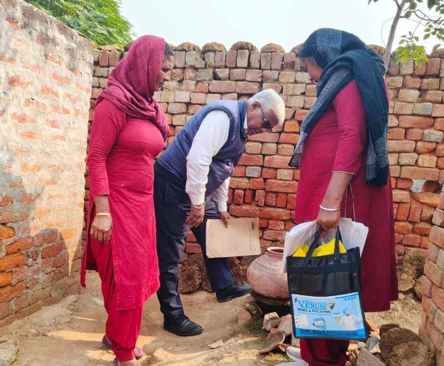 The health department surveyed 166 homes in Jandwala Jatan and destroyed larvae found at 13 locations