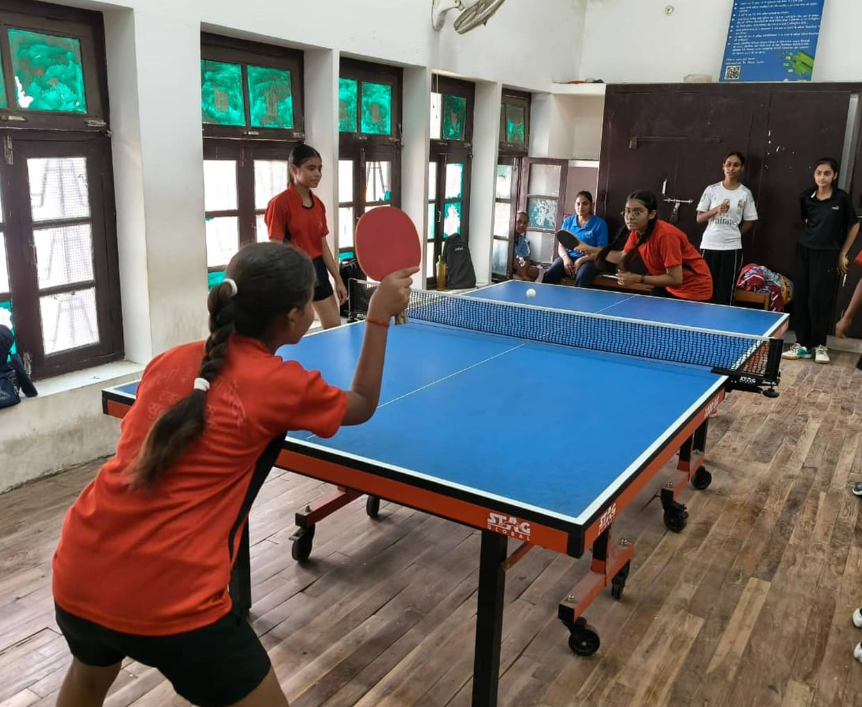 Six male and three female players selected in table tennis competition