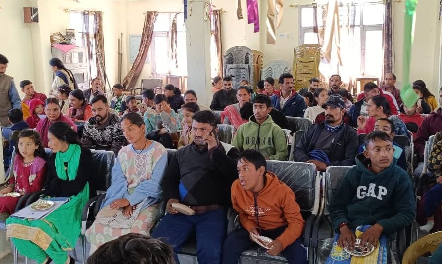 Special children got themselves registered in Shillai and Rajgarh