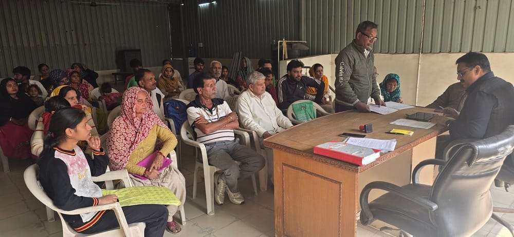 Listened to the problems of 150 citizens and also linked them with government schemes.