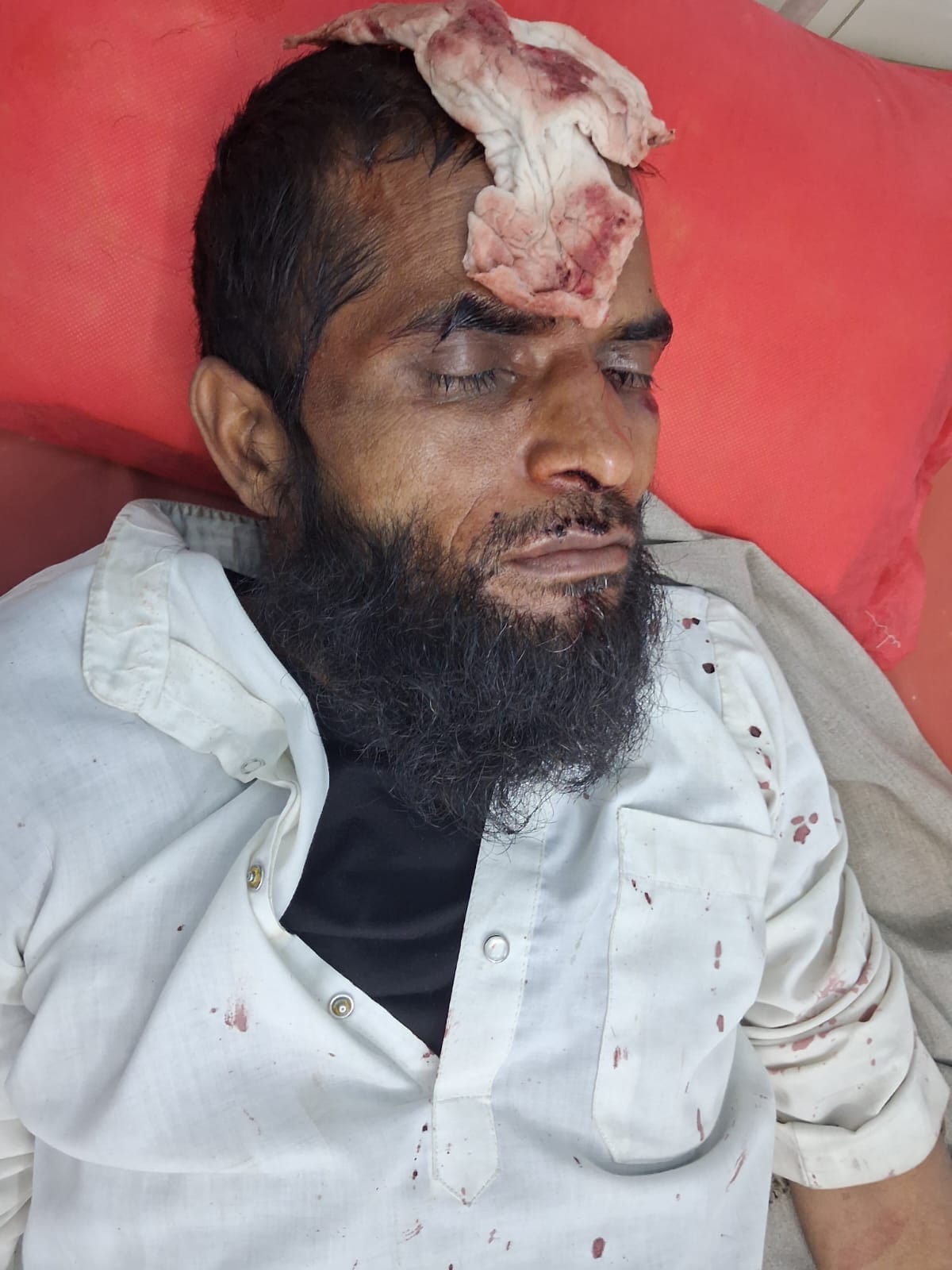 Farmer attacked with sharp-edged weapon in Nahli village
