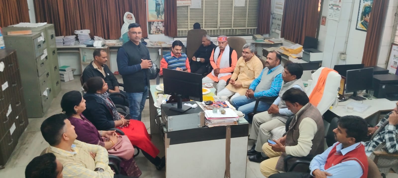 Teachers and employees mobilized for the restoration of old pension