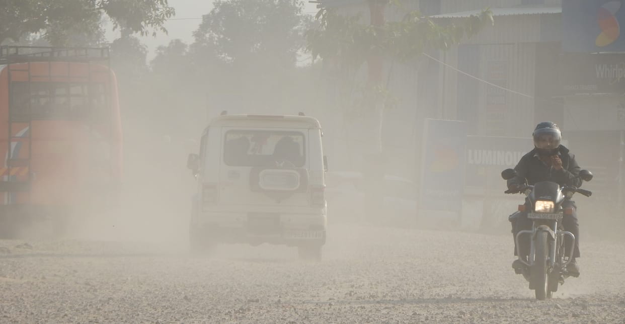 Siddharthnagar News : Stay shiar will get sick..AQI over 160