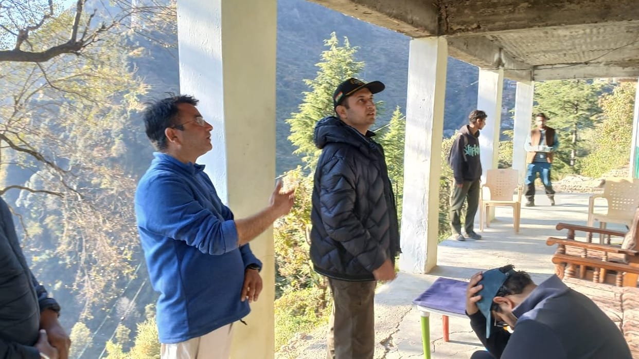 Deputy Commissioner visits Sudhar, Silhbudhani