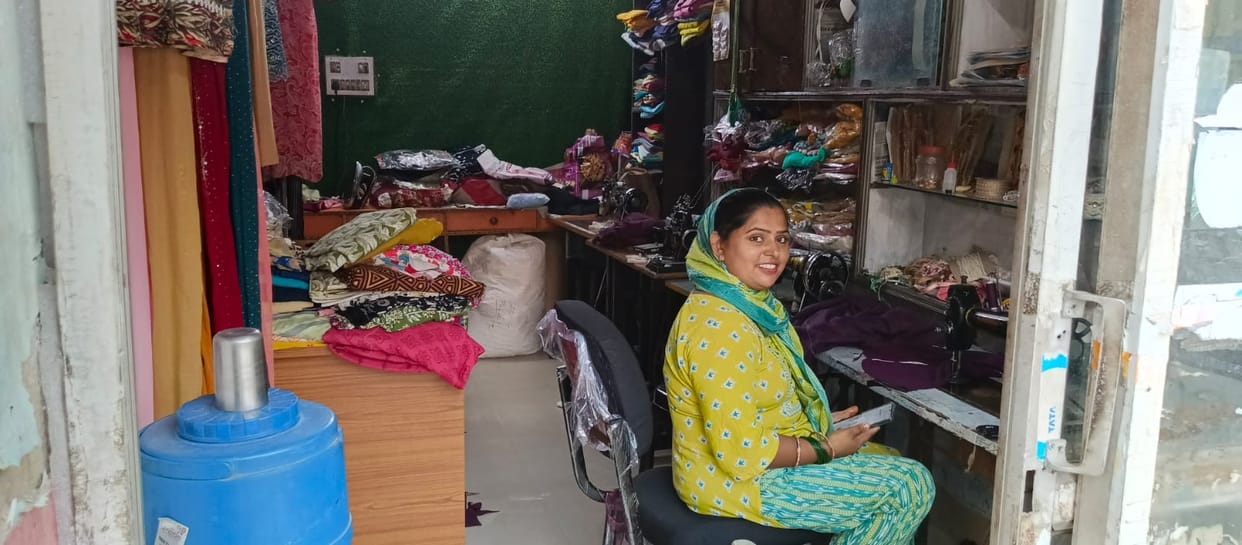 Ritu became self-reliant by turning her hobby into employment