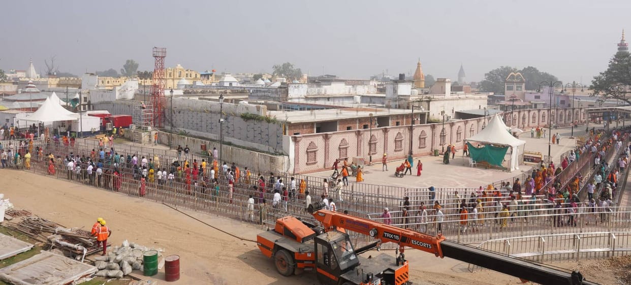 The flag of Ramrajya will fly on the top of the Ram temple