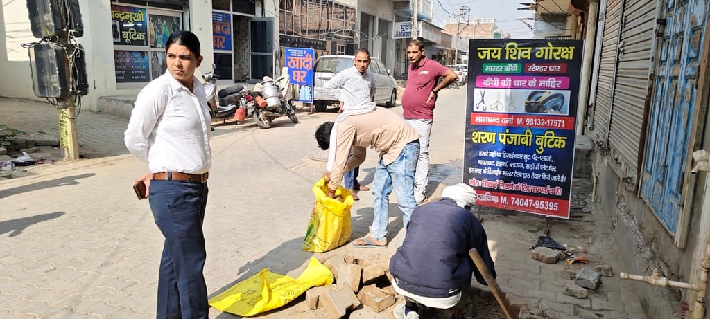 Vigilance launched an investigation into road construction using substandard materials, samples collected