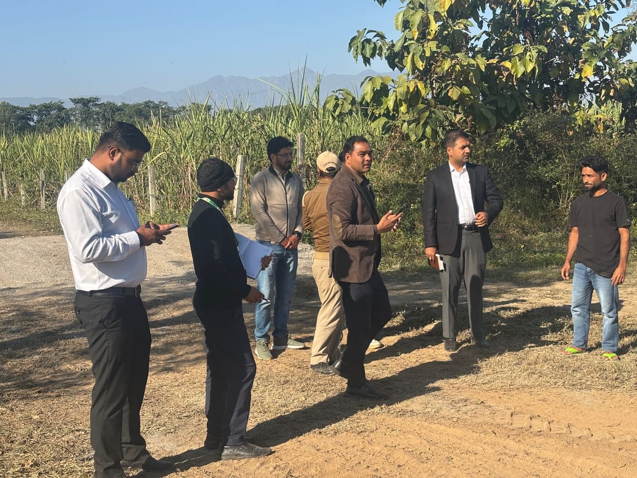 Preparations for action to remove the encroachment