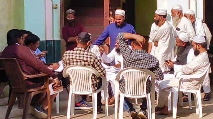 Intelligence Bureau (IB) and Special Branch teams conducted investigations at the Budhana Madrasa.
