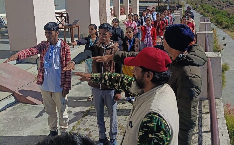 Students pledged for a drug-free India
