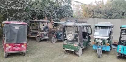 Three e-rickshaw thieves arrested, 10 e-rickshaws recovered