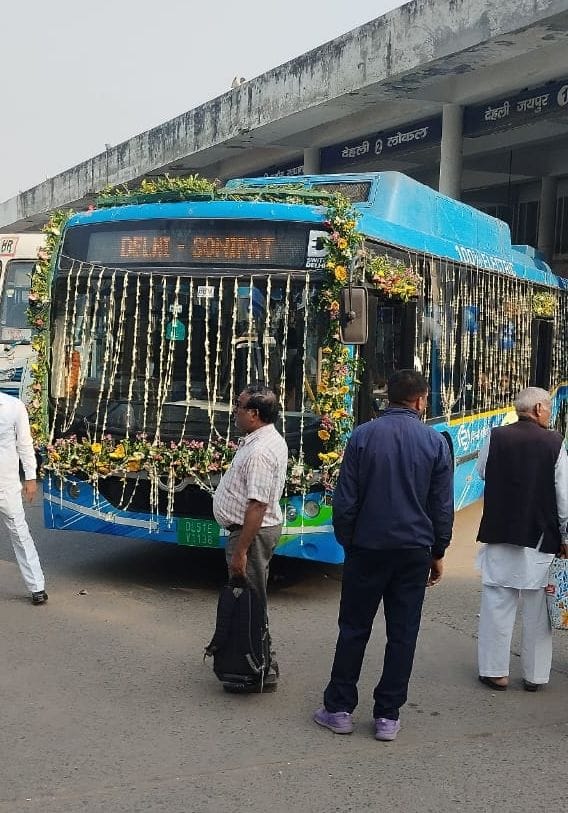 DTC runs e-buses till Sonipat, fare for 50 km will be Rs 67