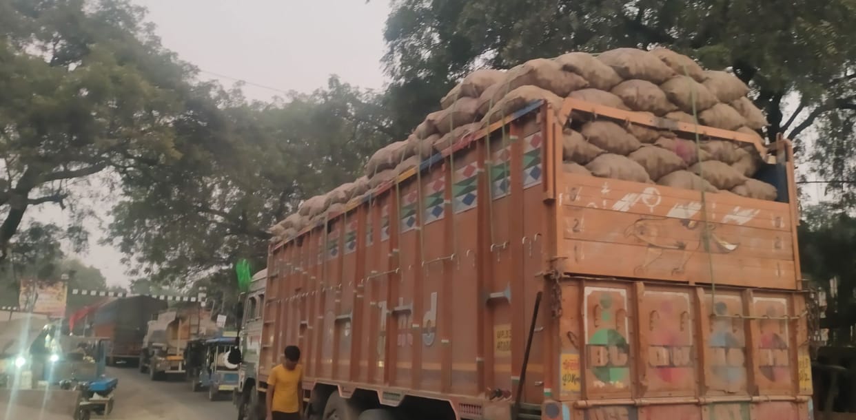 So much overloading that the highways crack.