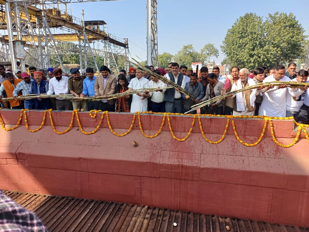 New crushing season of sugar mill begins