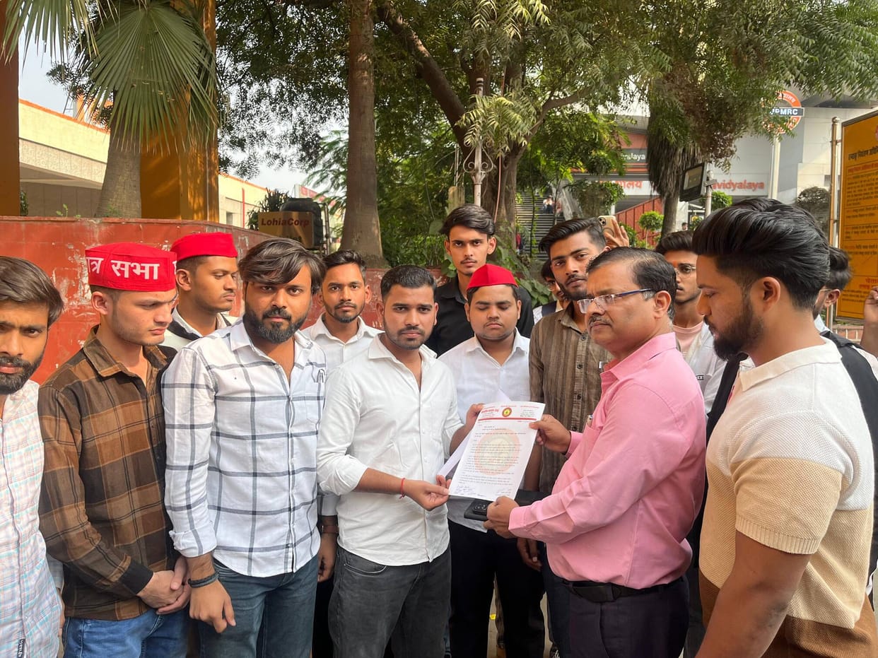 Students submitted a memorandum demanding action against the LLM student