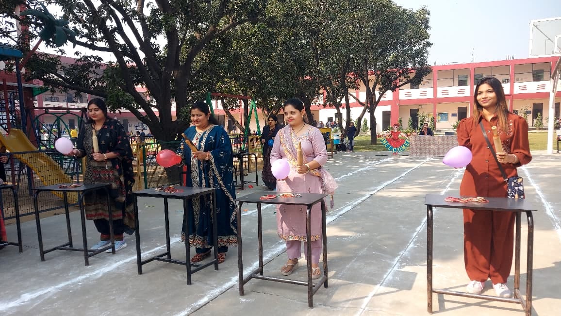 Students showed their strength in sports
