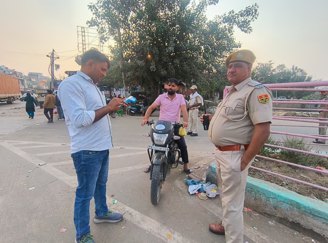 Challans of 48 vehicles were issued during the campaign.
