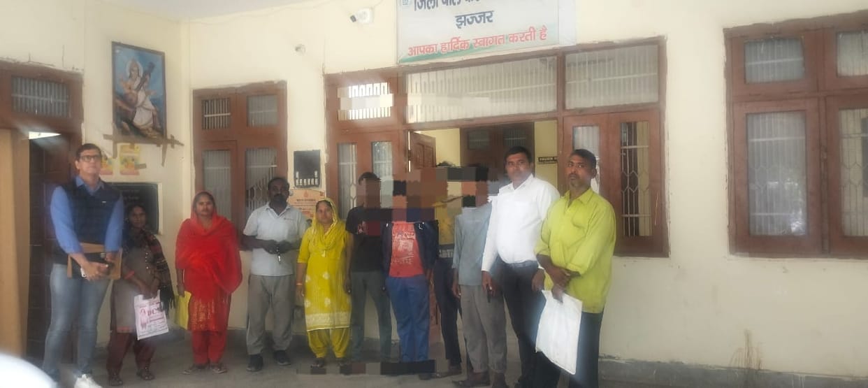 Five children were freed from child labour on Children's Day.