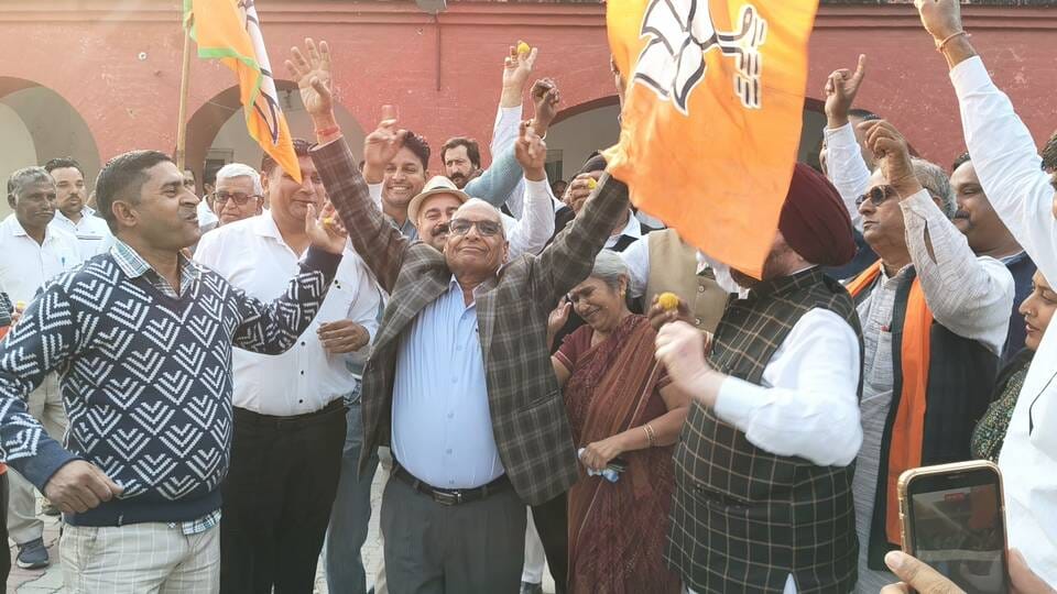 Celebrations in Indri after NDA's victory in Bihar elections