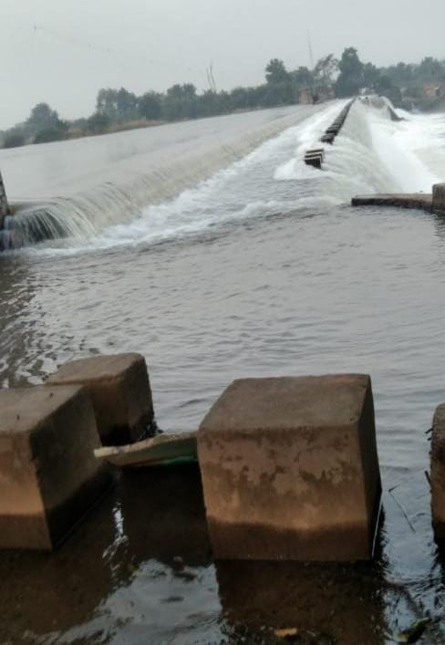 Displeasure over water being released into the river from Chandraprabha Dam