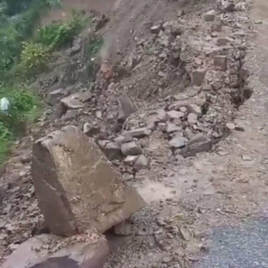 Chandesh-Jawali road closed, public movement halted