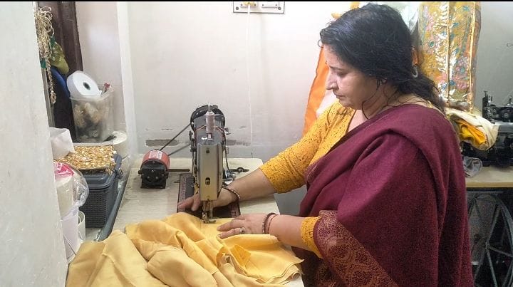 Dream: To have my own big boutique by sewing and make my children successful
