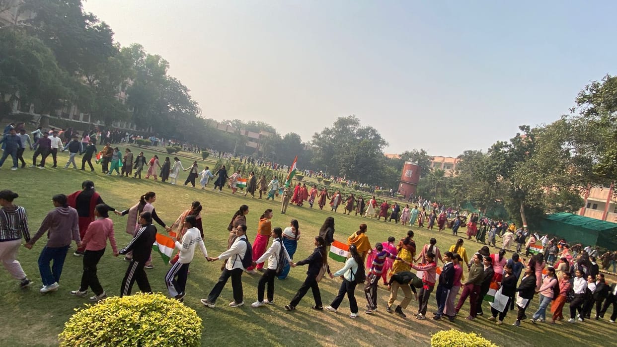 Unity and patriotism were seen in the program.