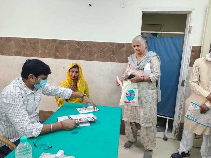 The health department will conduct operations by setting up camps in government hospitals