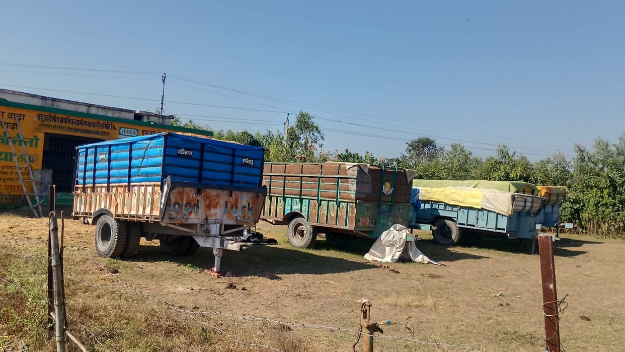Paddy procurement derailed weighing halted at government centers in pilibhit