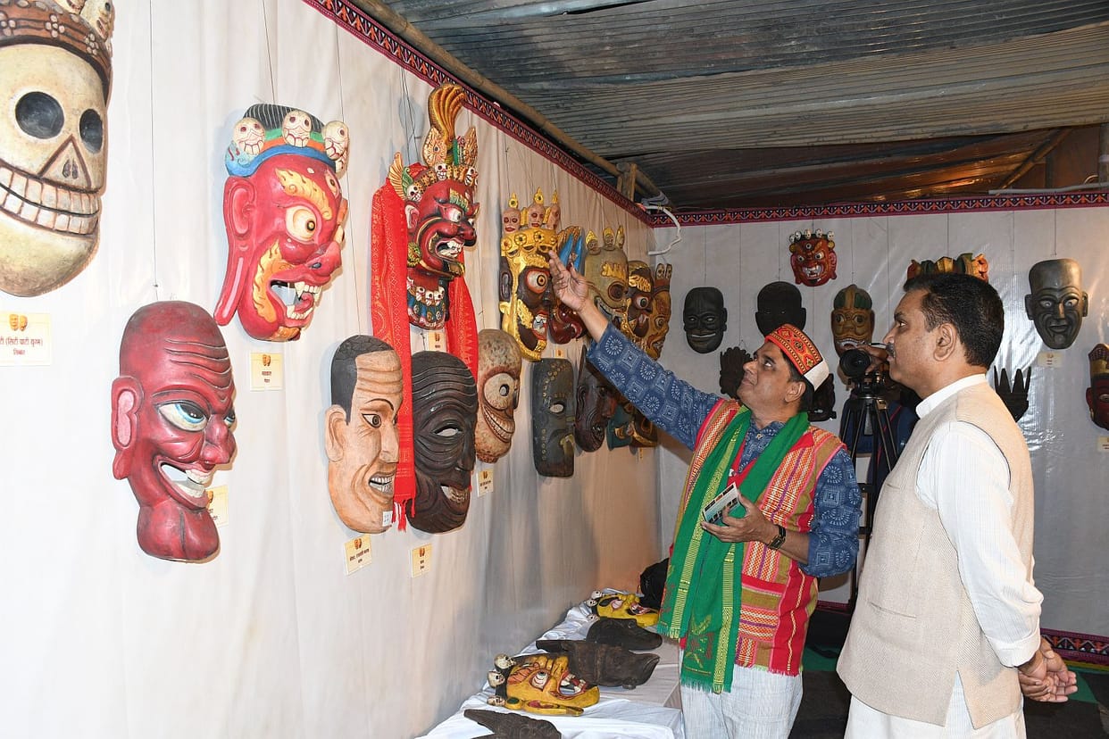 Tribal culture reflected on stage, audience appreciated the fragrance of folk tunes
