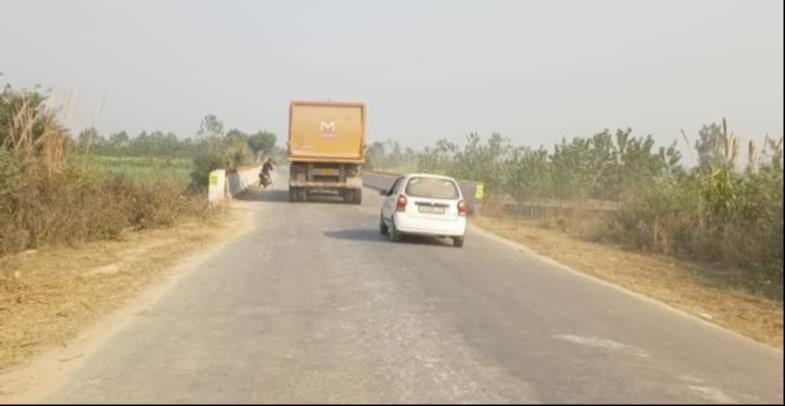 State highway repaired, vehicles started running