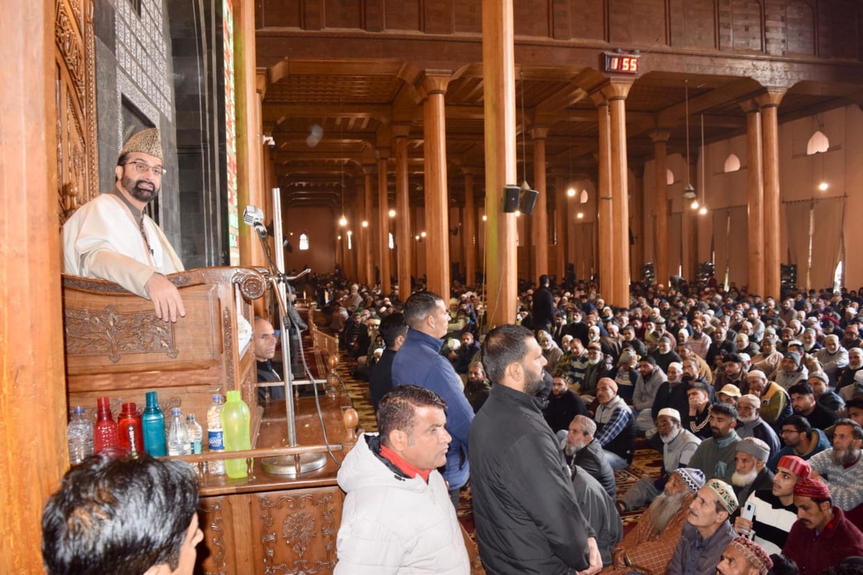 Srinagar, Mirwaiz Umar Farooq, Jama Masjid