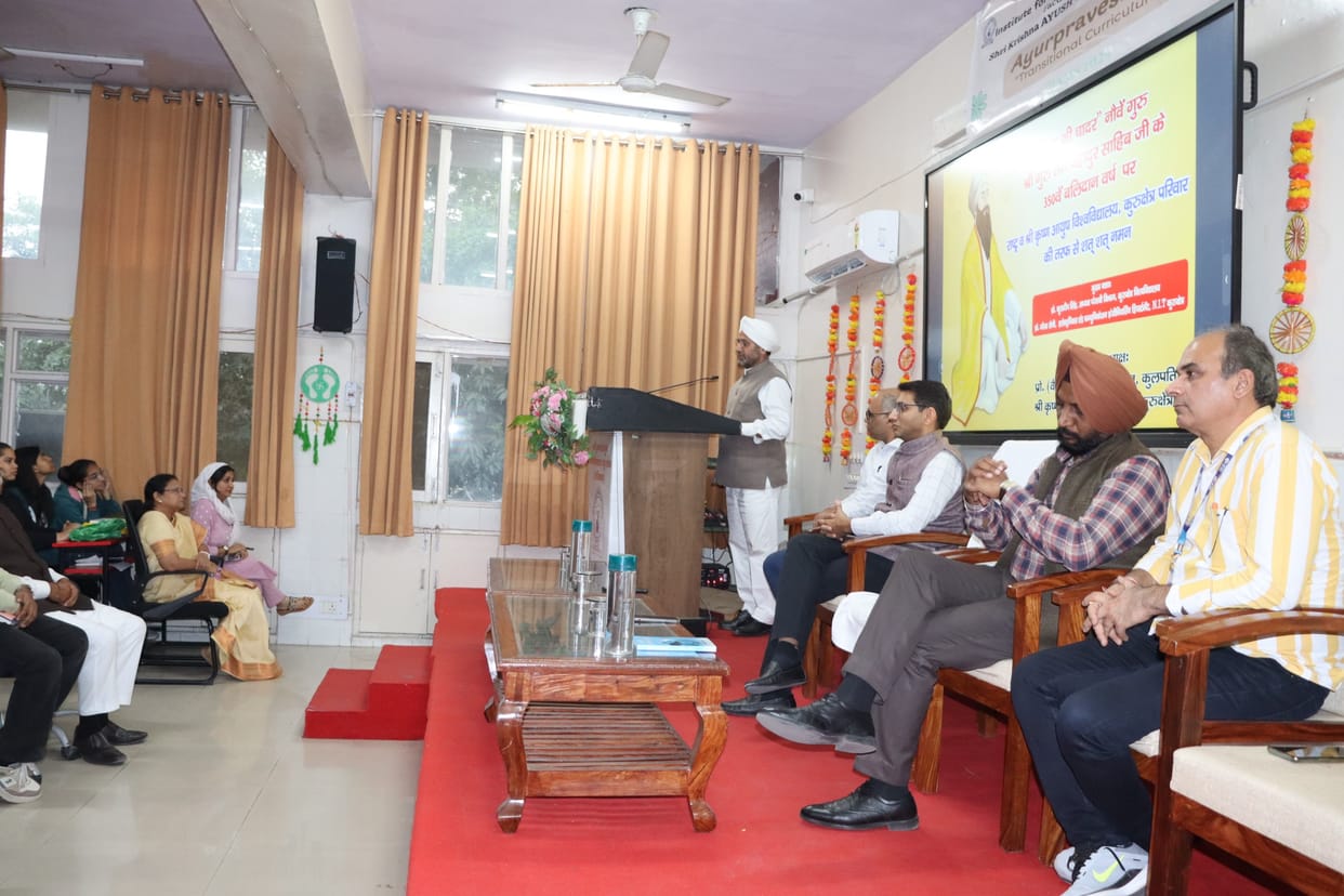 The life of Guru Tegh Bahadur Sahib is a unique example of protecting humanity: Prof. Kuldeep