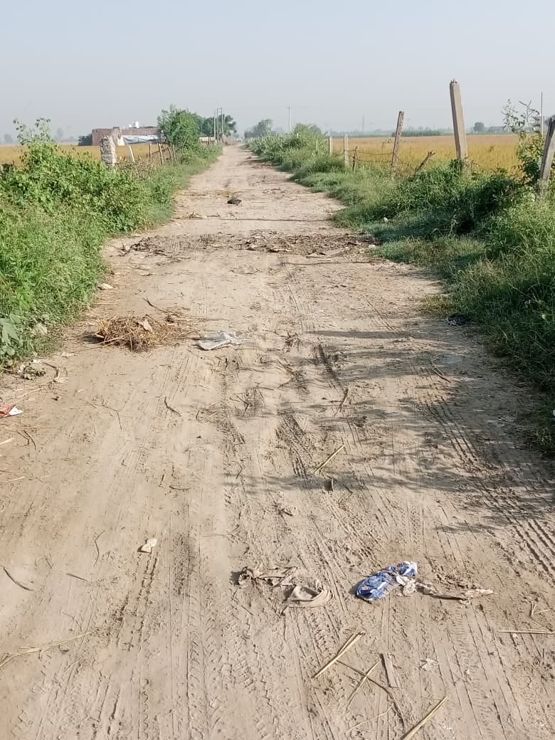 The three-km road from Khedi Ghulam Ali to Siwan is in a dilapidated condition.