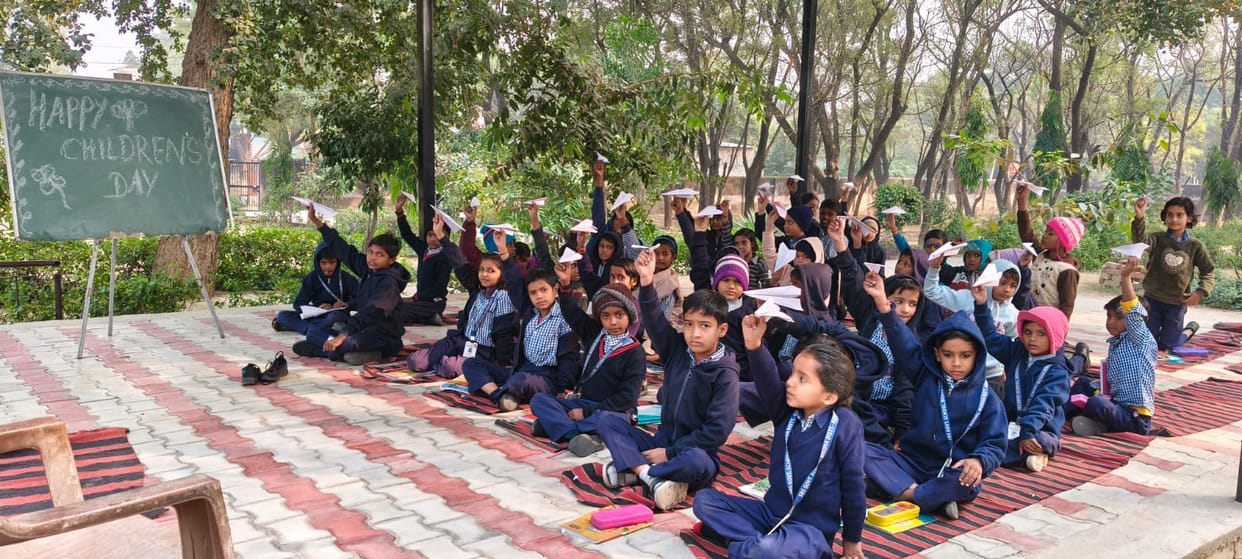 Two-day screening and inclusive activity program: Enthusiasm on Children's Day in all the primary schools of the district