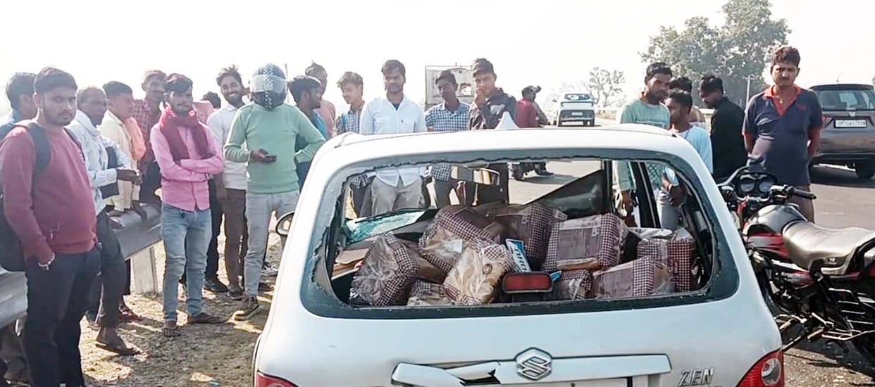 Uncle beaten up, car vandalised for refusing to follow student