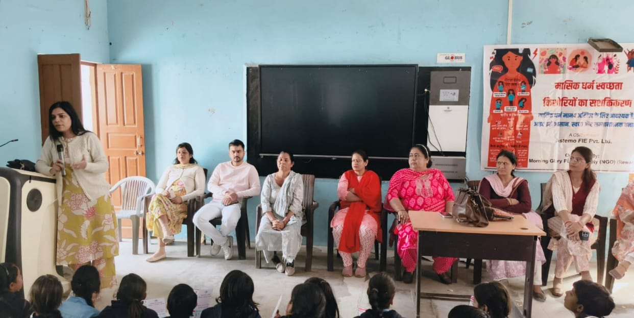 Awareness on menstrual hygiene and other aspects