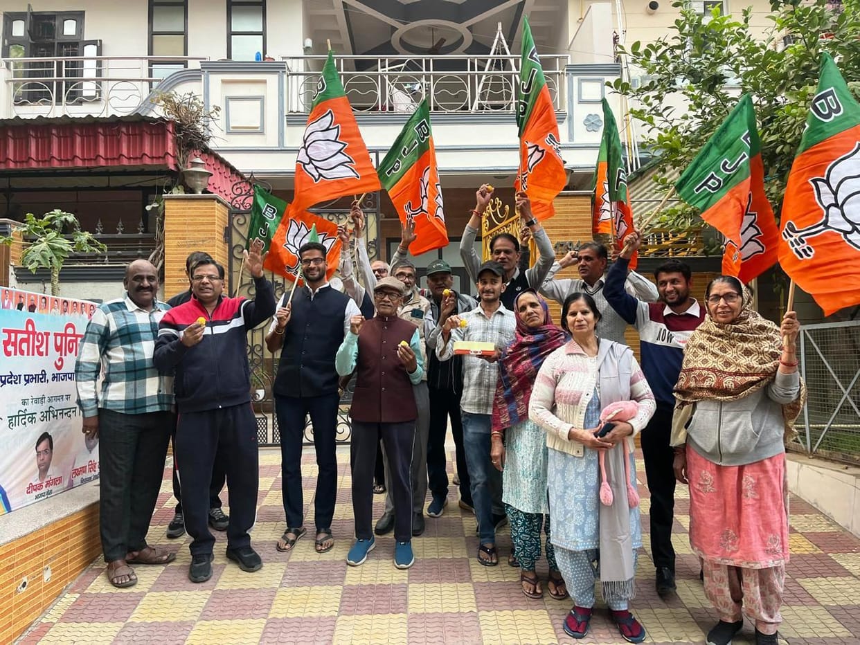 BJP leaders elated as NDA secures landslide victory in Bihar