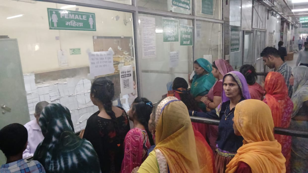 Children's OPD reaches 200 in Civil Hospital, viral and pneumonia cases increase