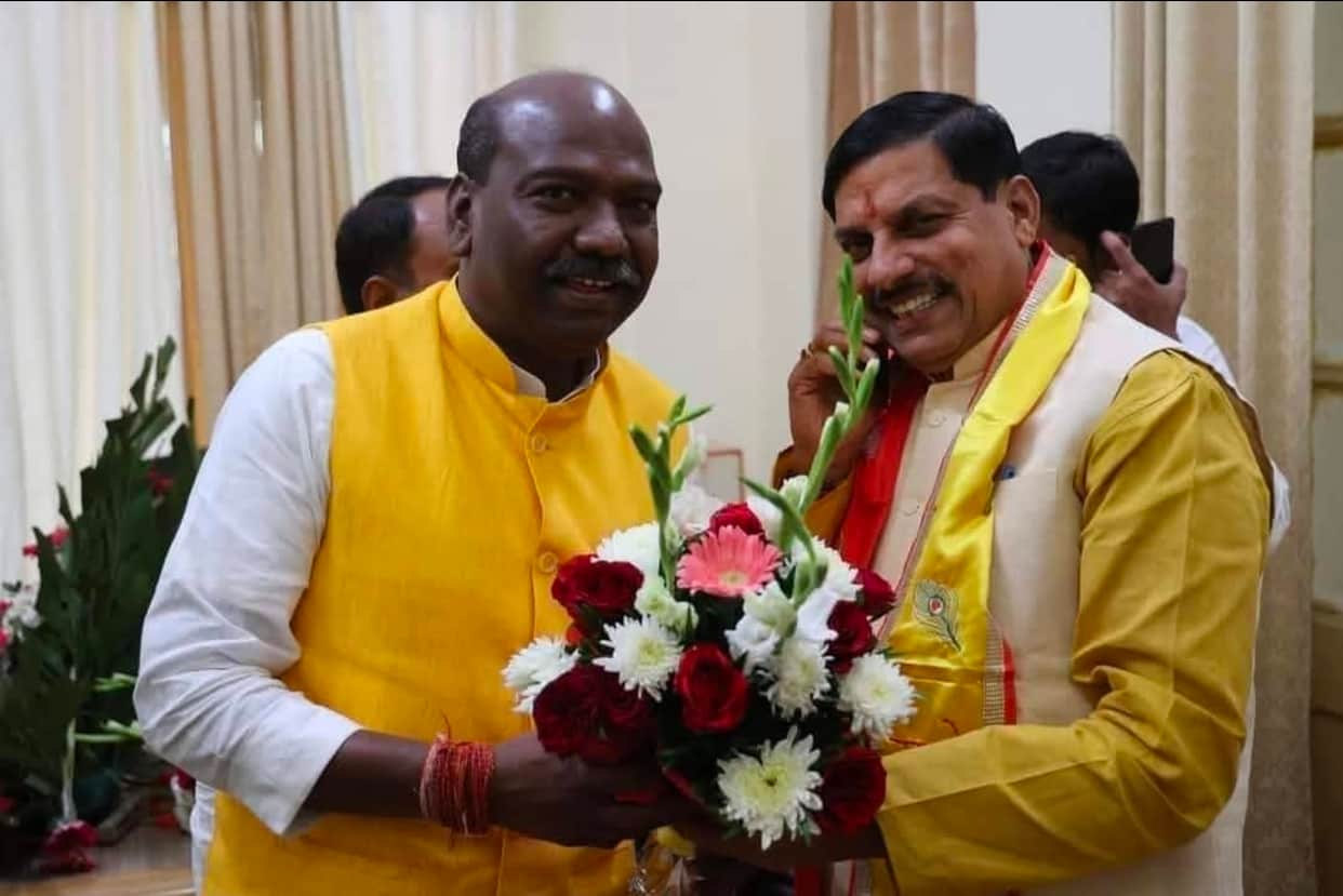 Barghat MLA Kamal Merskole's name missing from speech list at Ladli Bahna ceremony
