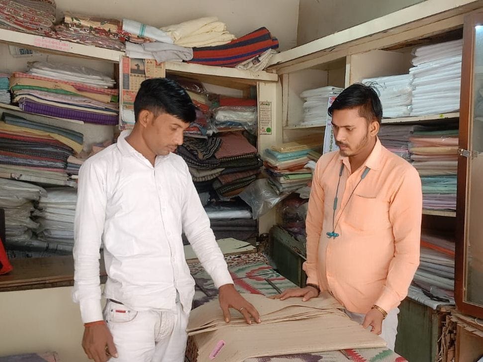 As soon as winter begins, Khadi shops become vibrant