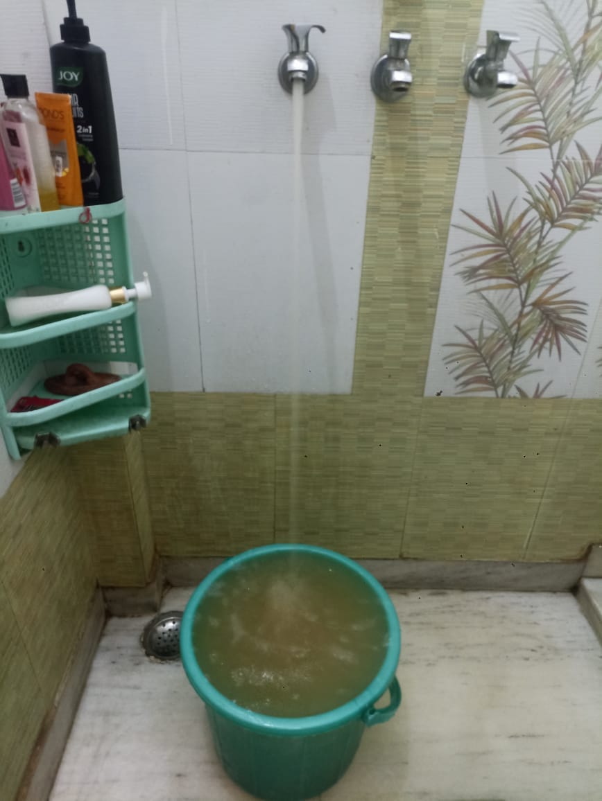 Contaminated water is being supplied in the old housing board